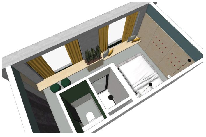 plattegrond king view